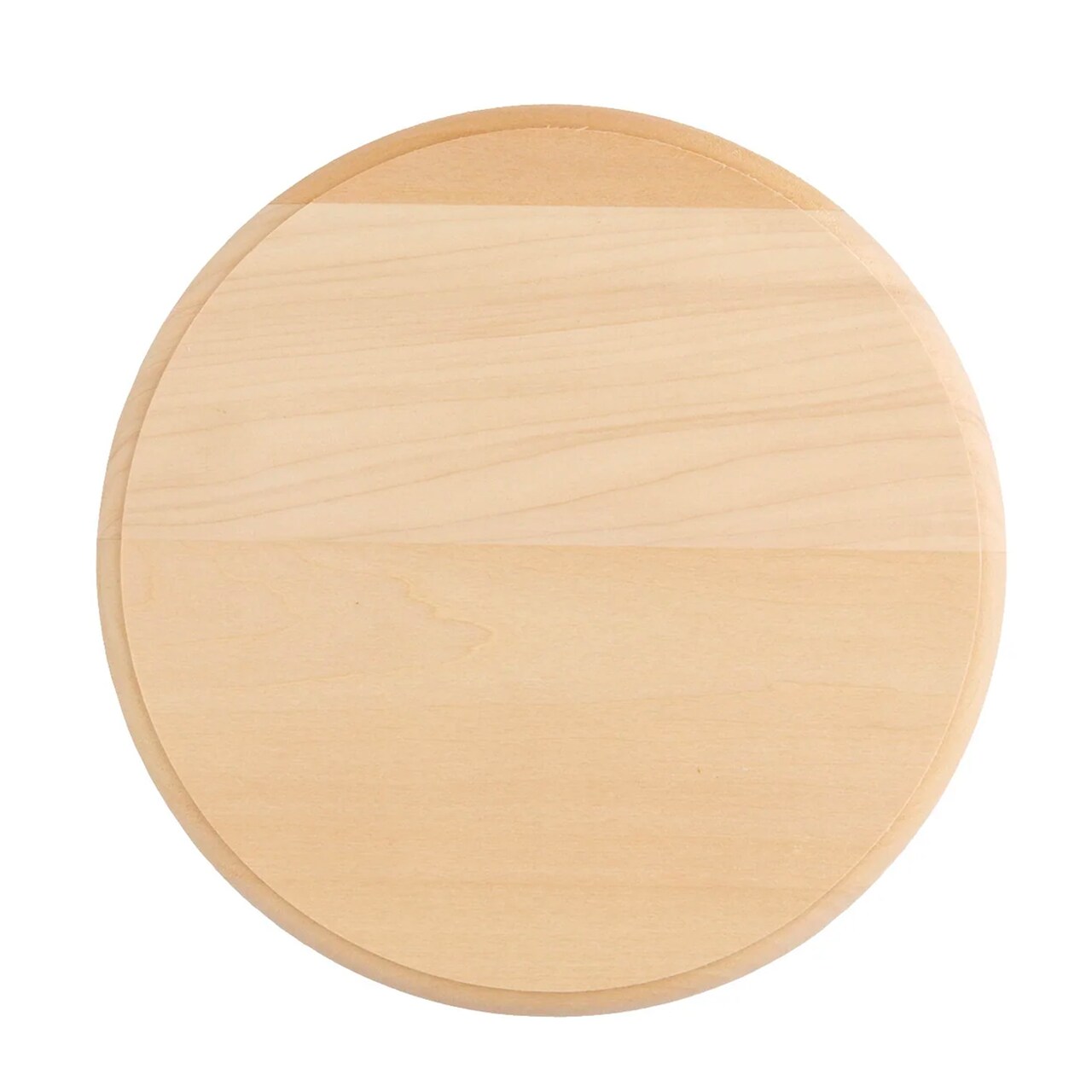 Unfinished Basswood Round Plaque, 5-Pack for Laser Engraving, Woodburning and Crafts